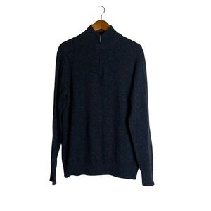 Emanuel Ungaro dark gray lambswool blend sweater. Size medium